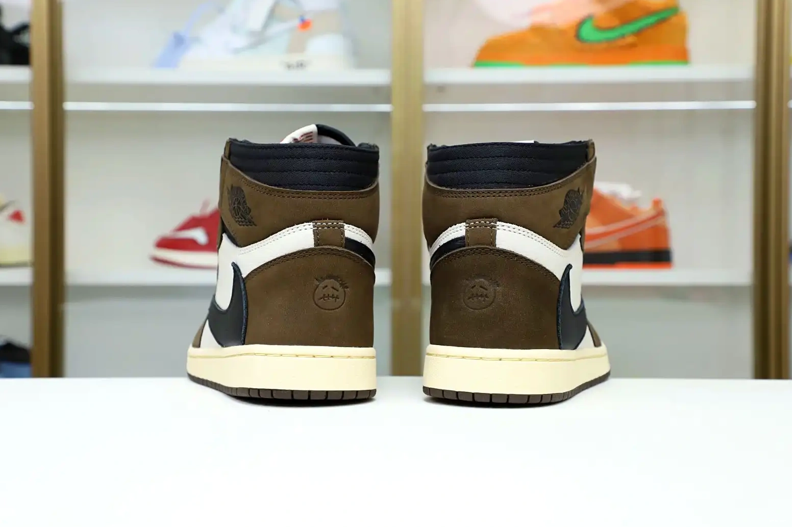 TRAVIS RETRO AIR OG X 'MOCHA' HIGH JORDAN Kimikick 1 SCOTT 0421